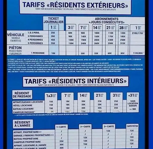 아파트 Naturiste Port Nature